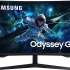 27" Монитор Samsung Odyssey G5 S27CG550EI,  2560x1440,  VA,  165Гц,  1хHDMI,  1хDP,  изогнутый, черный [ls27cg550eixci]